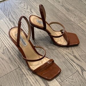 Steve Madden Chocolate Strappy Heels